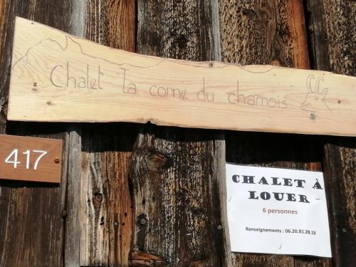 Chalet la corne du chamois