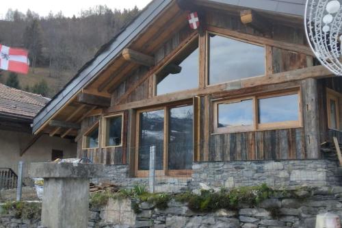 Chalet La Plagne jacuzzi vue top