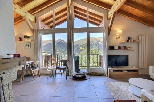 Chalet La Plagne Montalbert 50m des pistes