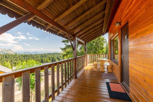 Chalet Les Etoiles vue montagne