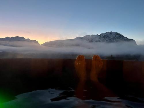 Chalet luxe 14 Prs - Domaine Alpe d'Huez - Bain nordique