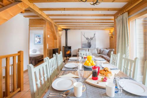 Chalet Muguet Gauche with Hot Tub Sleeps 10 Central Morzine