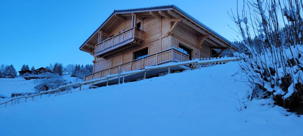 Chalet Chalet neuf 8 pers à 800 m télécabine Princesse Megeve 384 Route des Intages 74920 Combloux