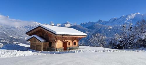 Chalet neuf vue panoramique sur le MONT-BLANC