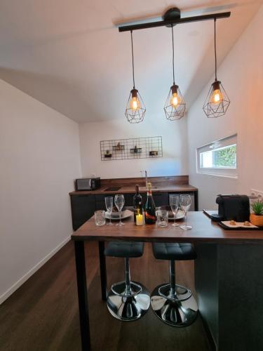 Chalet privatif / suite romantique love balneo