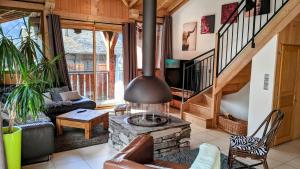 Chalet Robin 4 étoiles calme et proximité avec SPA extérieur
