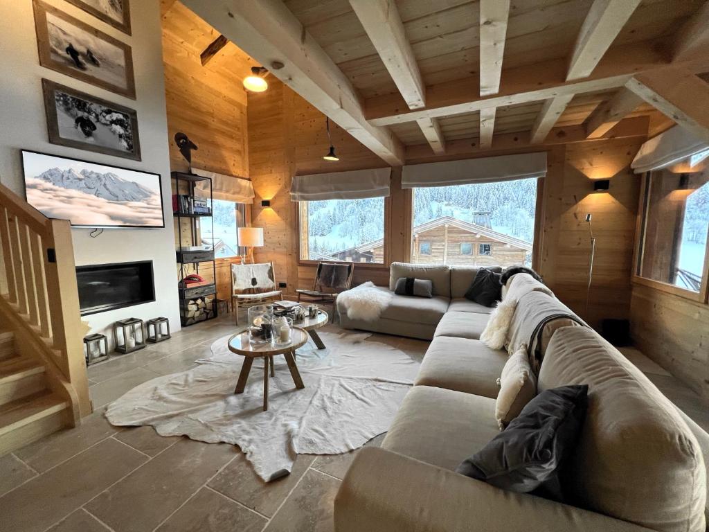 Chalet Sable, charmant chalet face aux montagnes Chemin de la Morraz 74, 74220 La Clusaz