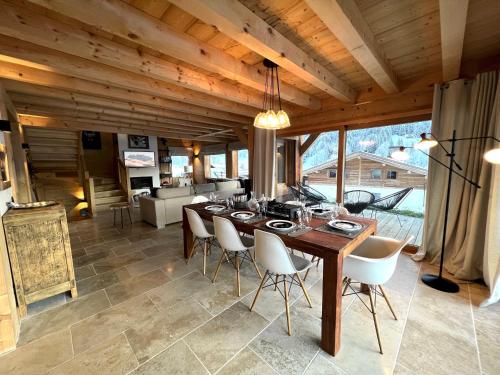 Chalet Sable, charmant chalet face aux montagnes