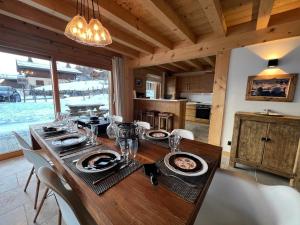 Chalet Sable, charmant chalet face aux montagnes