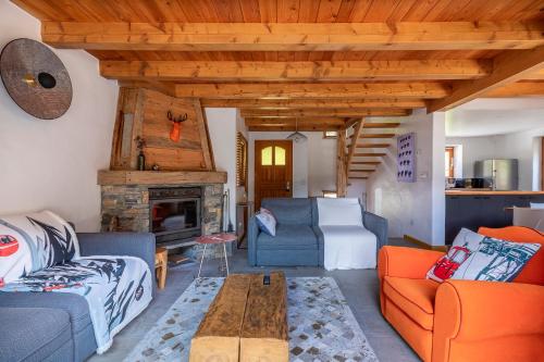 Chalet Solize - Terrasse avec superbe vue - Sauna
