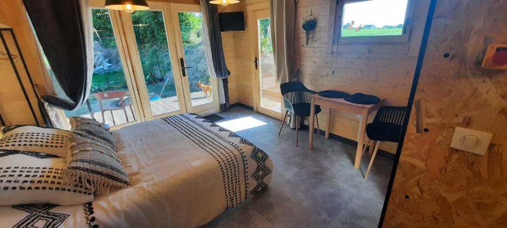 Chalet Chalet Studio 5kms Etretat 3 Route de Pierrefiques 76280 Villainville