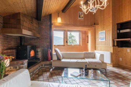 Chalet Terrace And Mountain View