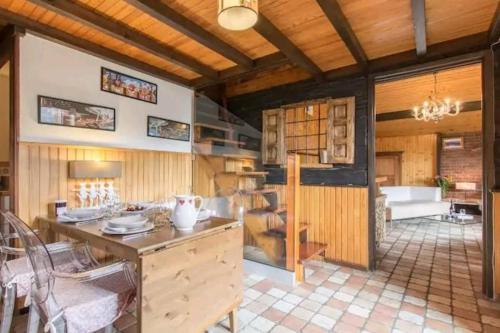 Chalet Terrace And Mountain View