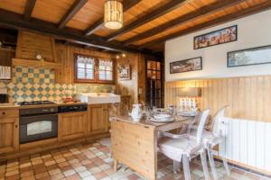 Chalet Terrace And Mountain View