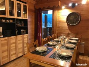 Chalet Valmeinier 1800 départ ski au pied 10 personnes