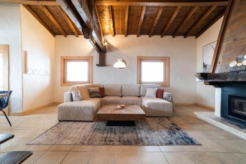 Chalet vue Mont-Blanc, +4 Chambres, cheminée