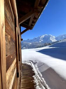 Chalet Vue Mont-Blanc imprenable