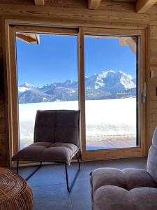 Chalet Vue Mont-Blanc imprenable