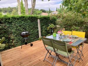 Charmant chalet avec une grande terrasse au Pyla
