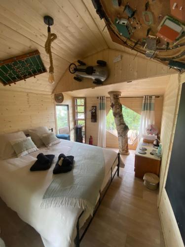 Charmante cabane perchée