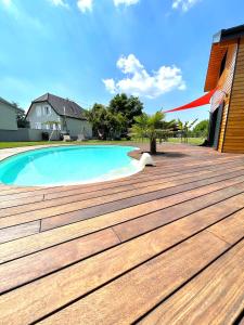 Chalet Chez Seb et Lilou 8 rue des tuiliers 68720 Flaxlanden Alsace