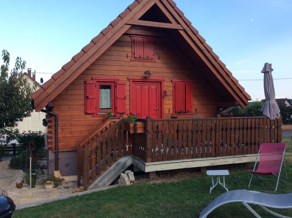 Chalet Chalet Colline et Lou 15 rue d'osenbach, 68570 Wintzfelden