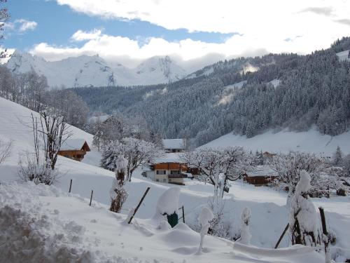 Cozy Chalet in Grand Bornand with Garden Furniture