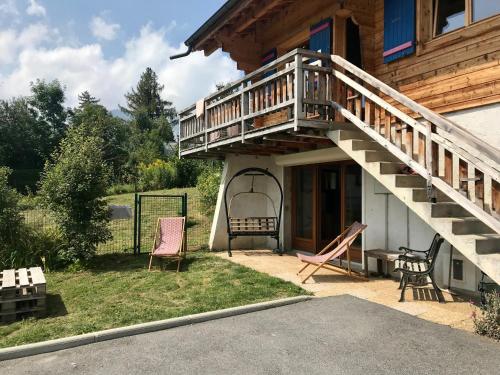 Chalet Cyclamens- 65m2 plein centre des Carroz - WIFI & parking! Les Carroz d\'Arâches france