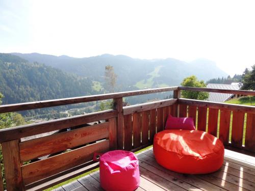 Chalet de 5 chambres avec jardin amenage et wifi a Les Gets a 1 km des pistes Les Gets france