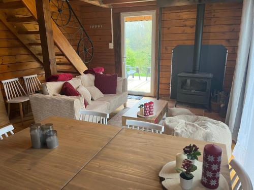 Maison de vacances Chalet du Trèfle Las guillaumas Chalais