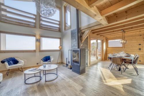 Chalet Chalet face au Mont-blanc 1211 Rte de Champs Devant Sallanches