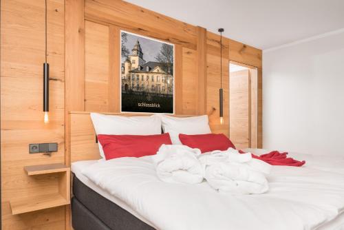 Chalet-Ferienwohnung Schlossblick, 51 qm, Wellness/Fitness/Sauna – Bergrödelhof Feilitzsch allemagne