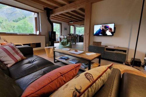 Chalet Chalet l'ecrin - New Chalet 6 pers with panoramic view of the Meije RD 1091 La Grave