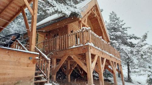 Chalet l'Empreinte Saint-Étienne-de-Tinée france