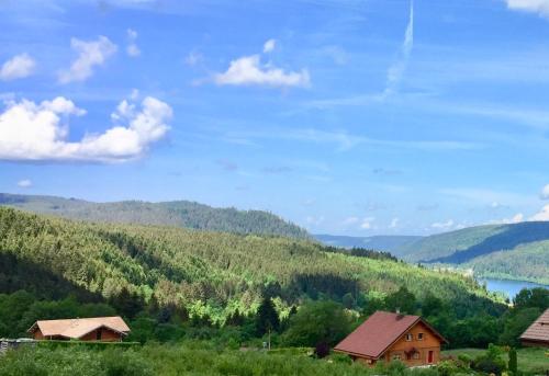 Chalet Le Flocon Bleu - Mauselaine avec vue sur le Lac de Gérardmer Gérardmer france