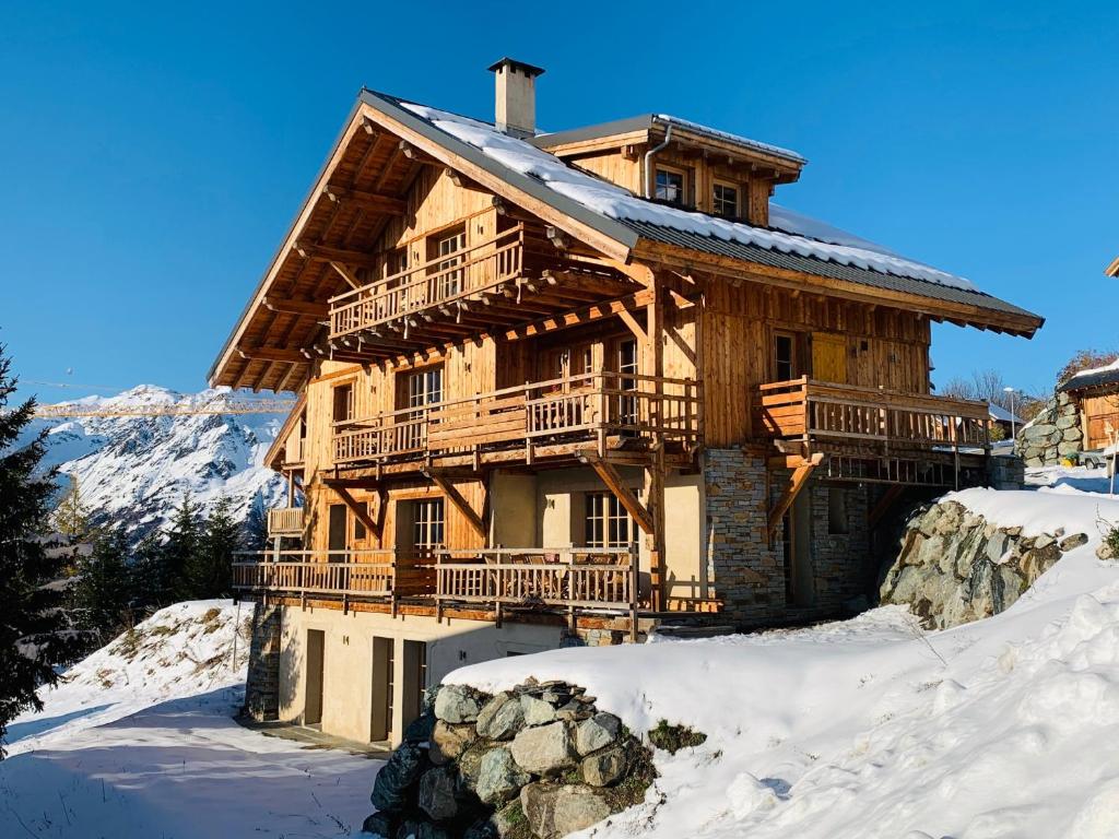 Chalets Chalet Le Montana 32 Route des Alpages, 38114 Villard-Reculas