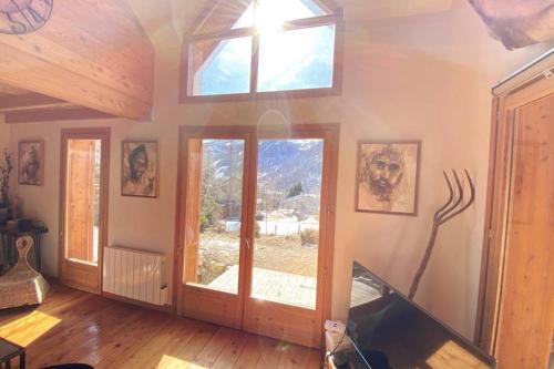 le Serre Barbin : Chalet ensoleillé, tout confort