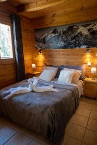 LOCABED CHALET LE GRAND LOUP PROCHE PISTES ET ODYCEA