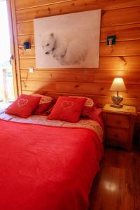 LOCABED CHALET LE GRAND LOUP PROCHE PISTES ET ODYCEA