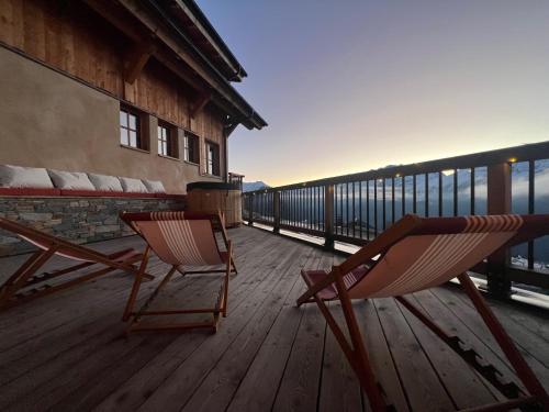 Chalet Chalet luxe 14 Prs - Domaine Alpe d'Huez - Bain nordique 18 Route des Alpages Villard-Reculas