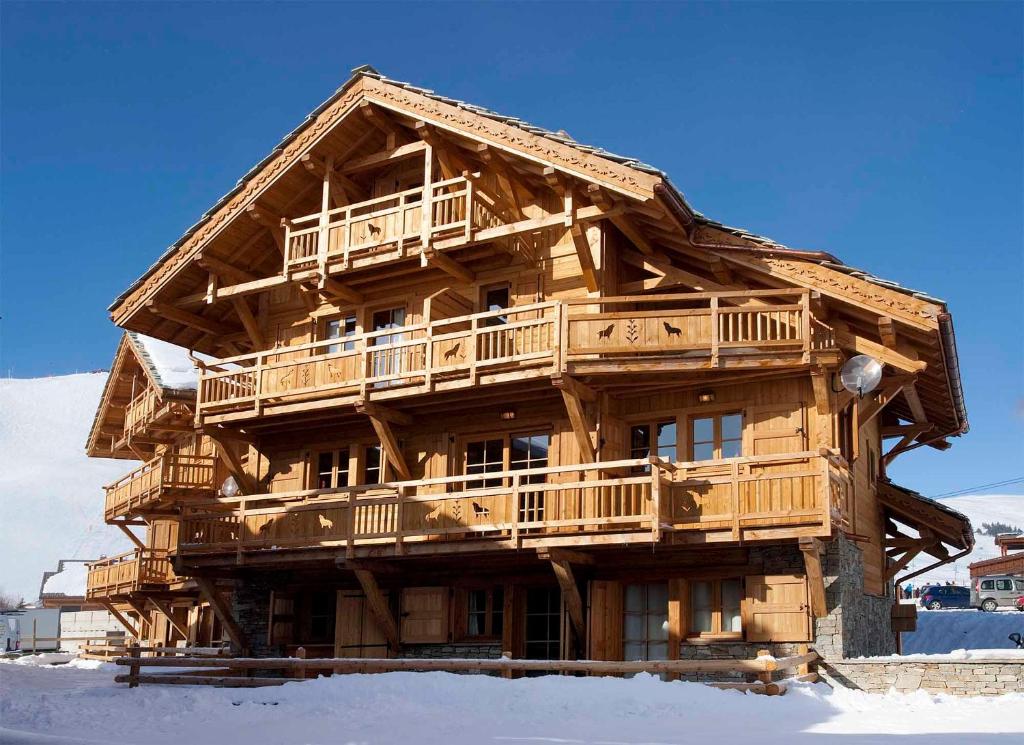 Madame Vacances Chalet Loup Rue de Fontbelle, 38750 Huez