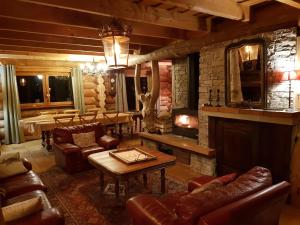 Magnifique chalet en rondins avec sauna - Vercors