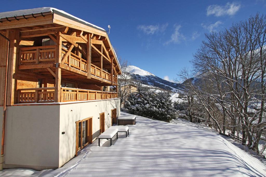 Odalys Chalet Nuance de gris Huez Village, Rue de l'Eglise, 38750 L\'Alpe-d\'Huez