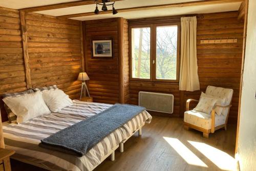 Paisible chalet montagne avec option jacuzzi