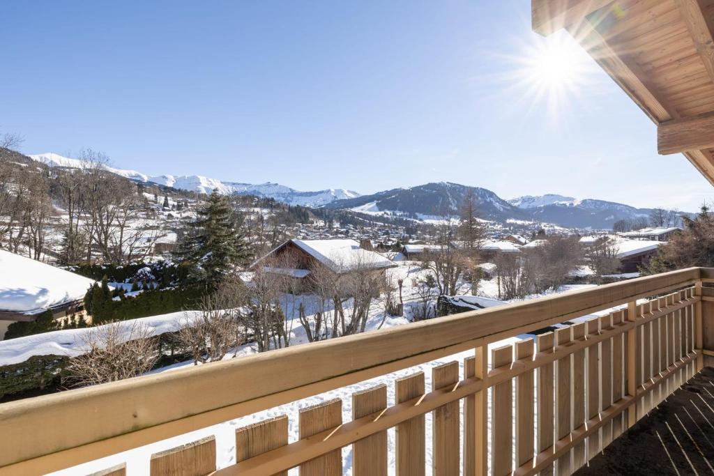 Appartement Chalet rustique avec BALCON près des pistes Megève 228 Route de Warens, 74120 Megève