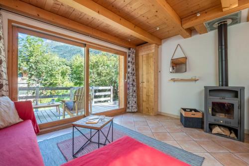 Superb Chalet With Balcony In Chamonix