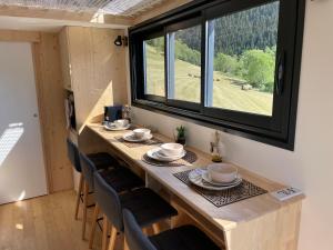 Tiny house avec spa privatif