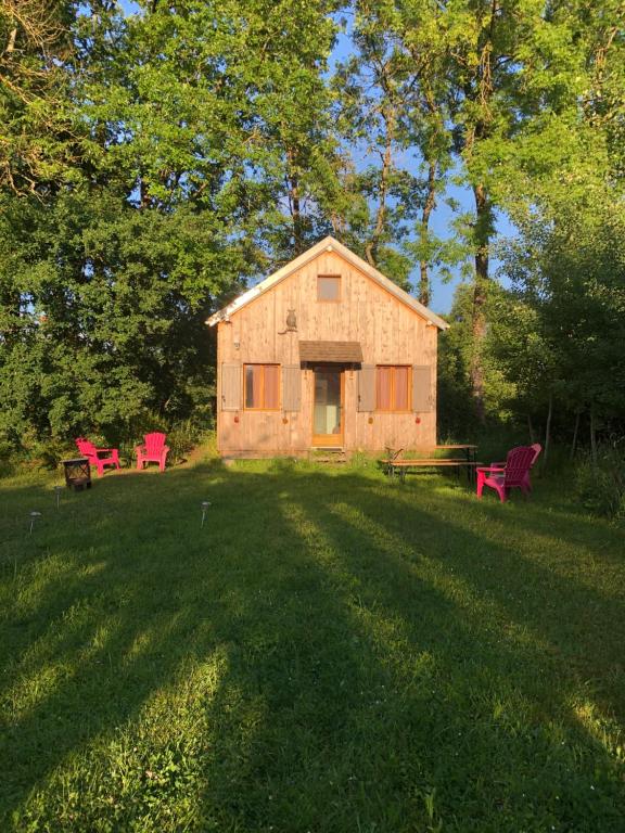 Tiny-House sous les arbres et les oiseaux 12 Les Grivots, 89520 Les Cueillis