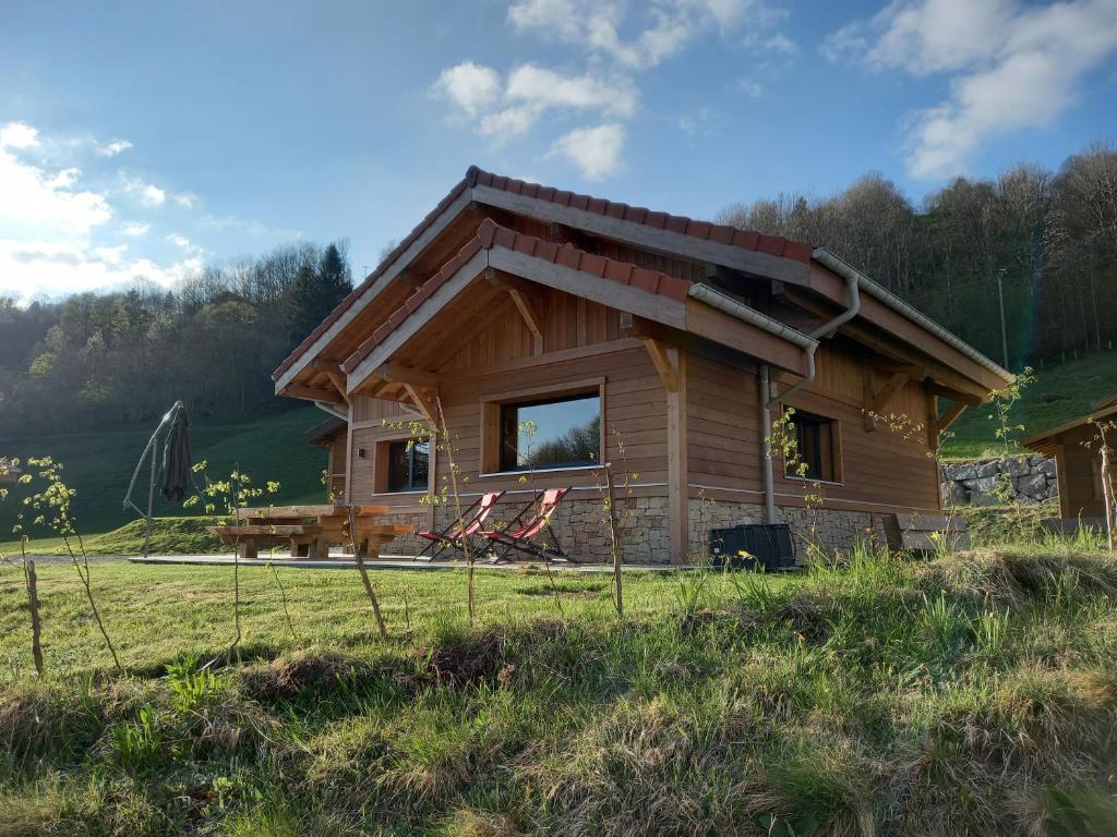 Chalet TOUT NEUF - Chalet Paul avec sauna 55 Route du Chajoux 88250 La Bresse