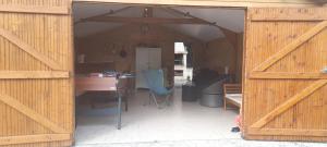 Vacances a la campagne mobil home tout confort , chalet avec barbecue,